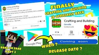 Finally Crafting and Building is Back to Google Play Store So Soon | Daosao Gamers