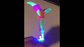 HY 558A Arrow Helicopter LED Faery Flying Toy for Children Outdoor Playing