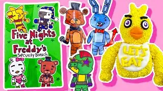 HAZ JUGUETES CASEROS - FIVE NIGHTS AT FREDDYS, JUGUETES SORPRESA Y SWAP RIDERS!