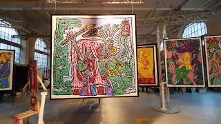 Exposition Robert Combas au Grand Barouf du Rhino Jazz 2021 - Visite commentée par l'artiste.