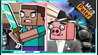 MegaMind And Minecraft Block Squad Coffin Dance Mashup By Mr. Peter
