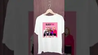black Pink  vs BTS #T-shirt 👕#please like and subscribe