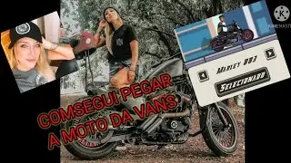 CONSEGUI PEGAR A MOTO DA VANS883 #vans