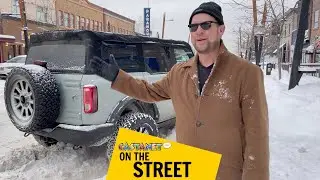 Snowy streets