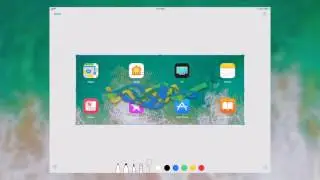 iOS 11 New Screenshot Editor Demo