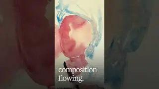 Painting Secrets: Shadows and Light  #beginnerarttips #loosewatercolorpainting #surrealart
