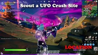 Scout a UFO Crash Site LOCATION