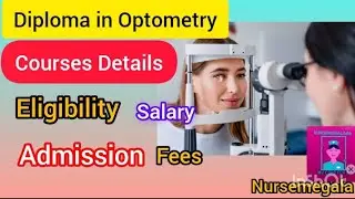 Diploma in Optometry Courses/ Own Opticical Shop வைக்கலாமா / Eligibility / Salary / Fees /Watch