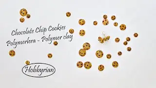Polymer clay Chocolate Chip Cookies - Fun with clay
