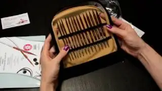Knit Pro Cubics обзор набора съемных круговых квадратных спиц