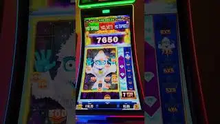 TRIPLE POP &rarr; FULL SCREEN YETI! 🥶💥  Spooky Link  #slot  #casino #comedy