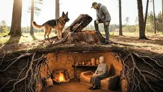 Abandoned by Children—Elderly Couple Built a Hidden Home Inside a Giant Tree