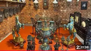 11/12/25.Bộ bàn đồng châu Âu.Gốm nam bộ xưa.Đồng pháp lam xưa.Đồng xưa 0973.629.296
