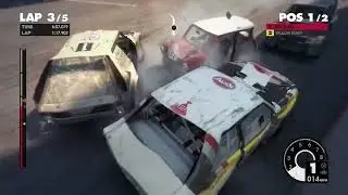 DiRT 3 Cat N Mouse 22.12.2025, 4vs4, won with almost a lap lead