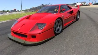 1989 Ferrari F40 Competizione in single player \ Forza Motorsport