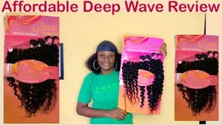 Обзор волос Victoria Queen Deep Wave | Обзор доступных по цене наборов натуральных волос Deep Wave
