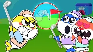 Baby Shark's Golf Fashion Show - Funny Outfit Song for Kids & Nursery Rhymes | 2D Billions