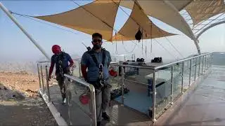 World&rsquo;s Longest Zipline In Jebel Jais at Ras Al Khaimah. Speed up to 150 km/hr and 2 kms distance