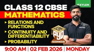 Class 12 CBSE Maths | PYQ Series | Xylem 12 CBSE