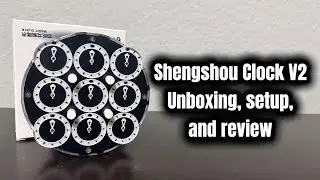 Is the Shengshou V2 Better than the QiYi Clocks? || unboxing and commentary video