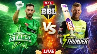 Melbourne stars vs Sydney thunders bbl Live #shorts