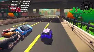 all to race - city - steam indie game