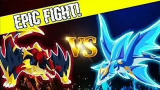 Epic Battle aganist Tyga @Monster masters in monster masters 💥🌏 😈.