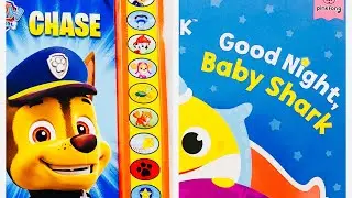 Kids Book Read Aloud: I&rsquo;m Ready to Read with Chase| Good Night, Baby Shark| Pinkfong Baby Shark| Kid