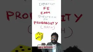 Ace FE Exam Math: Understand Probability in 1 Minute! #FEExam #FE #femathematics  #fecivil