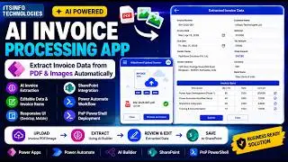 How to Extract Invoice Data From PDF or Image Using Power Apps and Power Automate