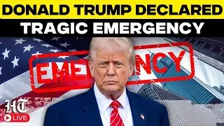 Trump Speech Live | US President Just Declares Emergency | Trump New Message To America | Kash Patel