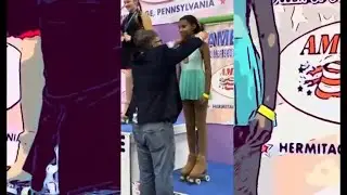 The Little Mermaid Freestyle Roller Skate Performance
