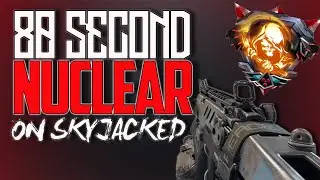 Insane 80 Sec Nuclear on Skyjacked w/ Darkmatter Razorback (Black ops 3 Nuclear Gameplay)
