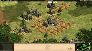 Age of Empires II HD - 1700 elo game 2v2 (No commentary)