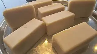Stone soap, small recipe, come learn