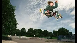 Kris Vile in LA for Almost Skateboards