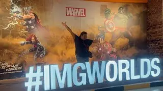 Excited kid in the @IMGWorldsofAdventure