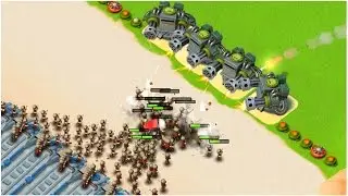 Boom Beach Machine Gun Rebalancing in Action! (Heroic Update Overview)