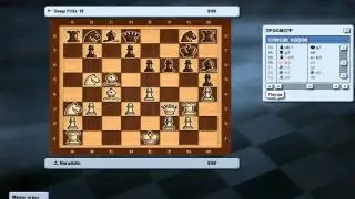 My most beautiful game vs Deep Fritz 13 (Training mode, level Careless)