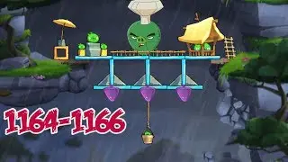 Angry Birds 2 LEVEL 1164–1166 – BOSS LEVEL CHEF PIG – Cobalt Plateaus Twin Beaks