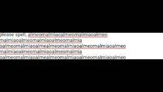 114th longest word i suggested (30K+ letters*Almeo*)