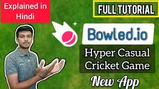 Hyper Casual Cricket Games - Bowled.io | New App Launched 🚀 | MrHype |