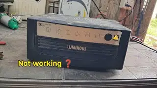 Luminous Eco Watt +850 Dead Inverter Repair | छोटी सी गलती से पूरा Inverter बंद !