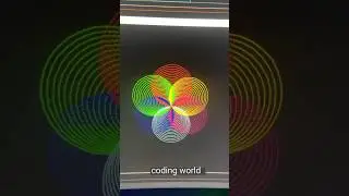 😇drawing circle using python programming 😇