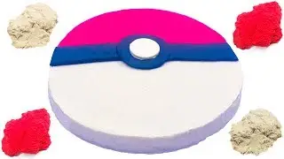 Learn Colors Kinetic Sand Pokemon RaiyanToysMaker!Creative Fun For Kids  With Kinetic Sand Pokemon!