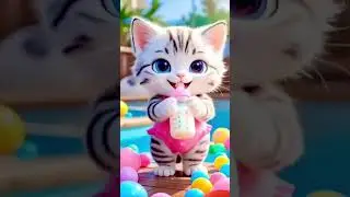 cat dancing drinking milk#cartoon #catdancing #cute #catvideos #shortsfeed#funny #shortsfeed #shorts