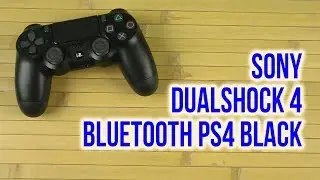 Распаковка Sony Dualshock 4 Bluetooth PS4 Black