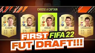 MY FIRST FIFA 22 FUT DRAFT!!! FIFA 22 Ultimate Team