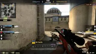 Эйс с АВП на карте de_dust2 FasTik