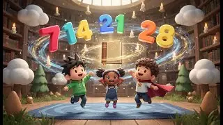 7 Times Table Song | 7 Times Multiplication for Kids | Conci Learn & Sing